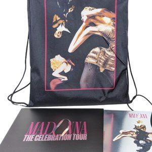 New Madonna Celebration Tour Collector's Backpack and Lithograph in Sleeve